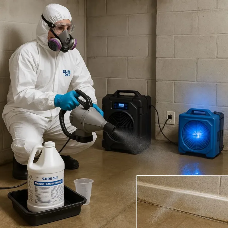 Sanitization and Odor Removal process in Beach City, TX